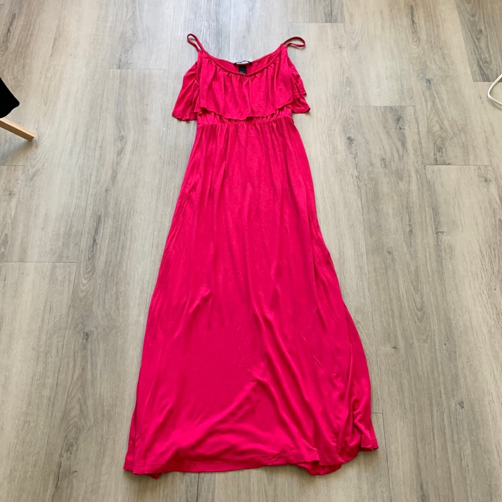 H&M pink maxi dress